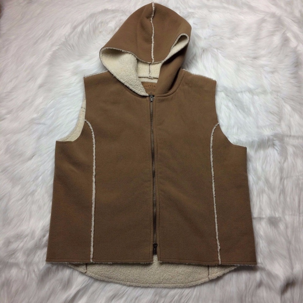 LRL Ralph Lauren Sherpa Vest Soft Plush Size Large L